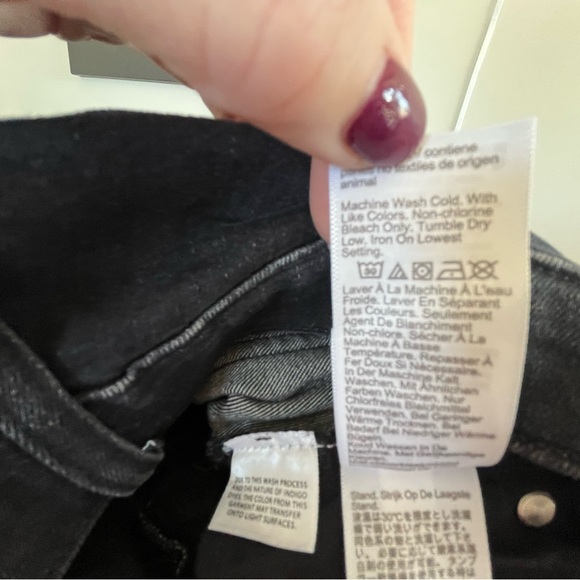 J. Crew Billie Demi Boot Crop Jeans - Size 26 - Black - EUC - Picture 12 of 13